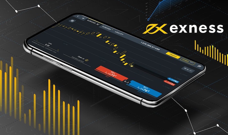 Giao diện nền tảng Copy Trading của Exness